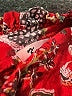 Karina Paisley Red Casual Dress Size S - photo 6