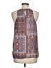 Violet & Claire 100% Polyester Gray Sleeveless Blouse Size M - photo 2