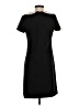 Naf Naf Solid Black Casual Dress Size EU 36 / US 6 - photo 2