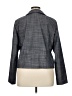 Liz Claiborne 100% Cotton Houndstooth Gray Jacket Size XL - photo 2