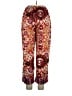 Natori 100% Polyester Paisley Red Casual Pants Size XL - photo 2