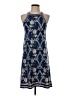 Max Studio Paisley Blue Casual Dress Size S - photo 1