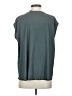 KLD Signature 100% Polyester Teal Short Sleeve Blouse Size S - photo 2