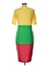 Lularoe Color Block Yellow Casual Dress Size L - photo 2