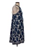 Max Studio Paisley Blue Casual Dress Size S - photo 4