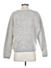 Maison Scotch Solid Silver Pullover Sweater Size Sm (1) - photo 2