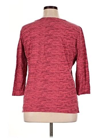 Gloria Vanderbilt 3/4 Sleeve T-Shirt (view 2)