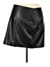 Gap 100% Polyester Black Faux Leather Skirt Size XXL - photo 2