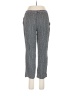 Kensie 100% Rayon Tweed Gray Casual Pants Size L - photo 2