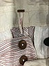 Free People 100% Cotton Chevron-herringbone Tan Casual Pants Size 2 - photo 7