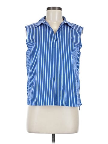 Theory Sleeveless Button-Down Shirt (view 1)