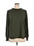 Ann Taylor LOFT Green Long Sleeve Blouse Size XL - photo 1
