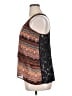 Studio Y 100% Polyester Brown Sleeveless Blouse Size XL - photo 5