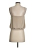 Express Tan Sleeveless Blouse Size S - photo 2