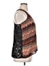 Studio Y 100% Polyester Brown Sleeveless Blouse Size XL - photo 4