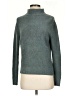 Point Sur Solid Teal Turtleneck Sweater Size S - photo 1