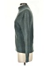 Point Sur Solid Teal Turtleneck Sweater Size S - photo 5