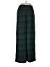 Forever 21 100% Polyester Plaid Green Casual Pants Size L - photo 1