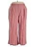 Halara Pink Casual Pants Size 3X - photo 1