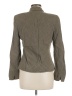 Dana Buchman Chevron-herringbone Gray Blazer Size 6 Petite - photo 2