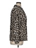 Worthington Animal Print Brown Jacket Size XL - photo 4