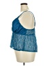Adore Me Blue Sleeveless Top Size 3X - photo 5
