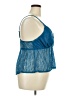 Adore Me Blue Sleeveless Top Size 3X - photo 4