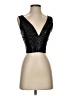 Aqua Black Sleeveless Top Size S - photo 1
