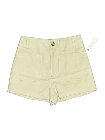Maeve Khaki Shorts (view 1)