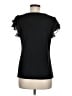 MSK Black Short Sleeve Top Size M - photo 2