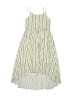 Mia Joy 100% Polyester Stripes Ivory Dress Size 6 - photo 1