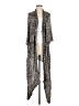 Billabong 100% Rayon Silver Kimono Size M - photo 1