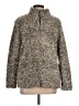 Weatherproof 100% Polyester Tweed Gray Pullover Sweater Size L - photo 1