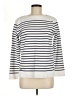 Lauren by Ralph Lauren Stripes White Pullover Sweater Size M - photo 1