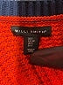 Willi Smith Color Block Orange Pullover Sweater Size S - photo 7