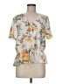 Ann Taylor LOFT Outlet Gray Short Sleeve Blouse Size M - photo 1