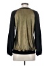 Addison Metallic Gold Long Sleeve Blouse Size S - photo 2