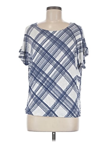 Jones New York Short Sleeve Blouse (view 1)