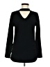 It's Our Time Black Long Sleeve Top Size M - photo 1