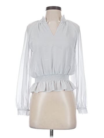 Ann Taylor Long Sleeve Blouse (view 1)