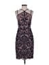 BCBGMAXAZRIA 100% Polyester Paisley Purple Cocktail Dress Size 2 - photo 1