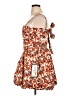 City Studio Print Orange Cocktail Dress Size XL - photo 5