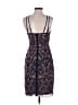 BCBGMAXAZRIA 100% Polyester Paisley Purple Cocktail Dress Size 2 - photo 2