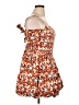 City Studio Print Orange Cocktail Dress Size XL - photo 4