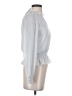 Ann Taylor 100% Polyester Silver Long Sleeve Blouse Size XS (petite) - photo 4