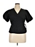 Old Navy Black Short Sleeve Blouse Size XL - photo 1