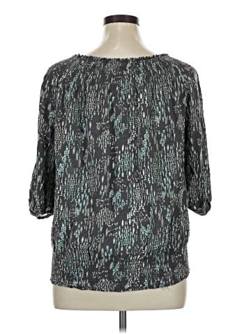 a.n.a. A New Approach 3/4 Sleeve T-Shirt (view 2)