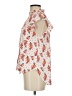 MELLODAY Floral Orange Sleeveless Blouse Size S - photo 5