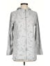 Soft Surroundings Silver Zip Up Hoodie Size S - photo 1