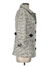 Tory Burch Tweed Ivory Coat Size 12 - photo 4
